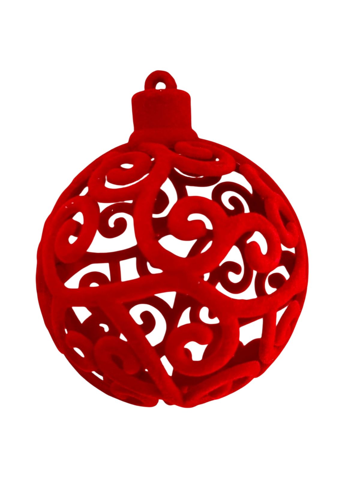 BOLA NATAL 8CM C/3PCS VAZADA